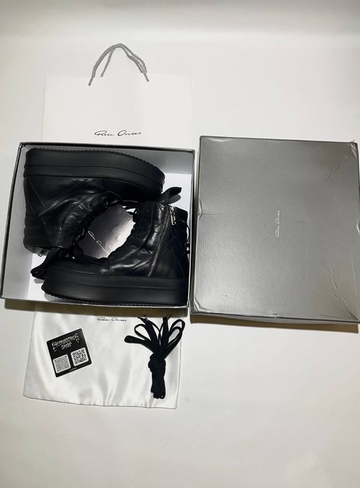 Rick Owens Geobasket Double Bumper