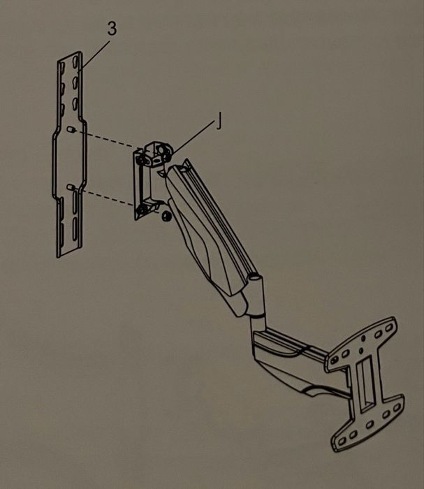 Suporte de TV de Parede Interativo Mitsai