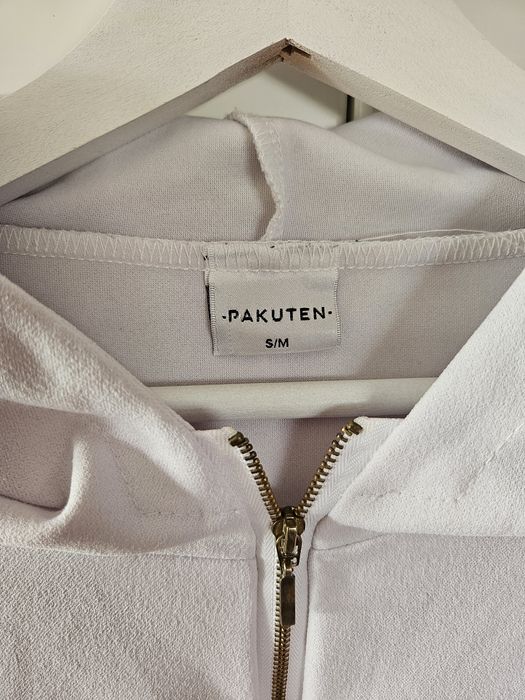 Trójkolorowa bluza Pakuten S/M z kapturem