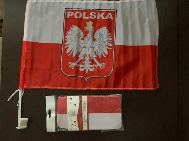 flaga pokrowce na lusterka na okna boczne do samochodu