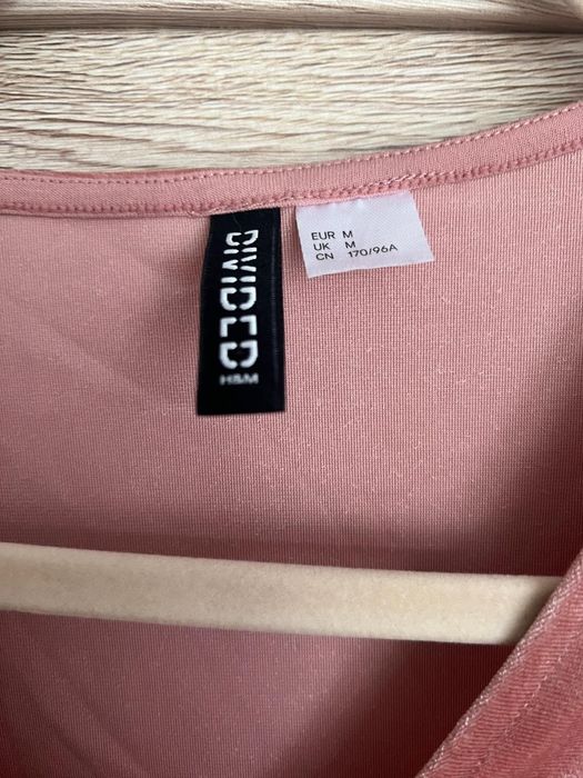 Sukienka welurowa h&m
