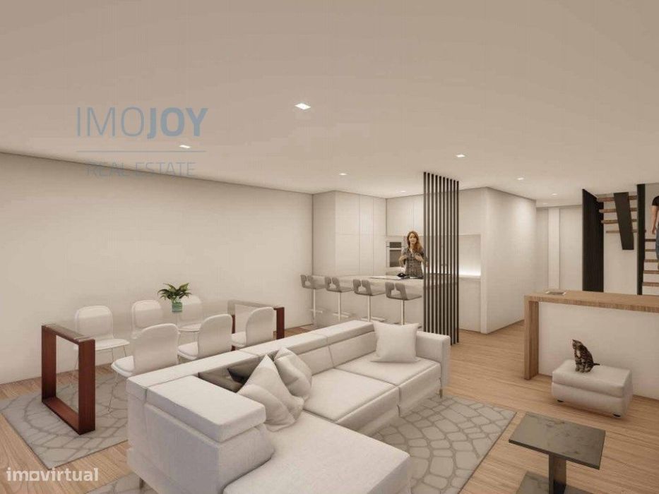 Apartamento T3 Duplex em Construção no Centro de Esposende