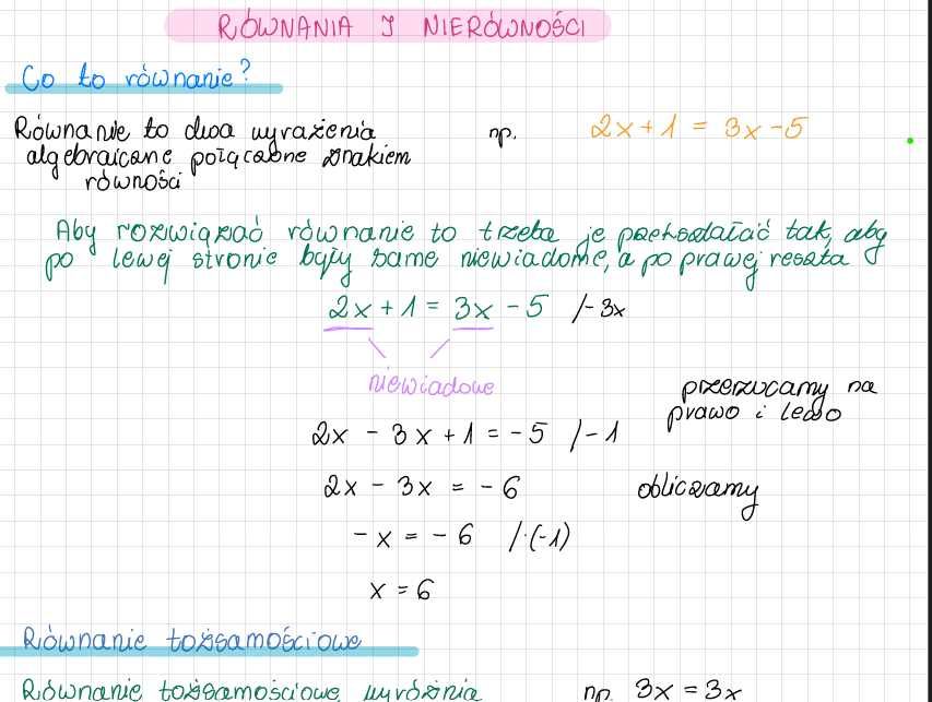 Korepetycje z matematyki - poprawa matury, przygotowanie do matury, powtórka materiału