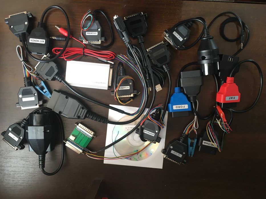 CarProg 13.77 програматор автомобілів + 17 адаптерів