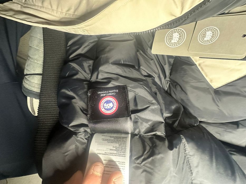 Kurtka zimowa Canada Goose biała