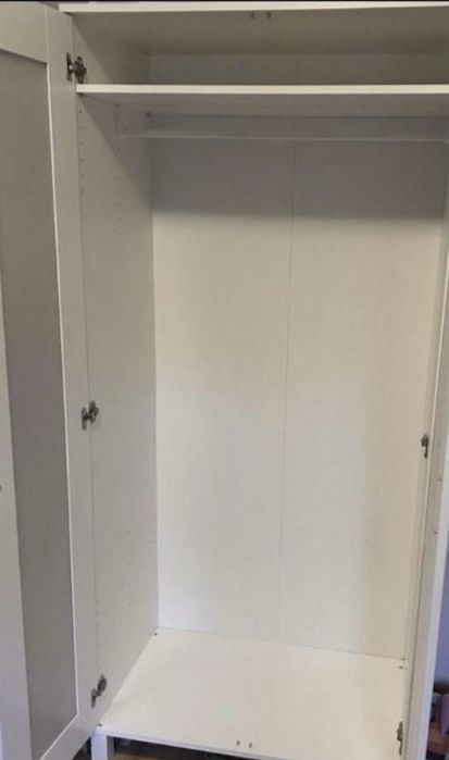 Ikea szafa biała 2-drzwiowa