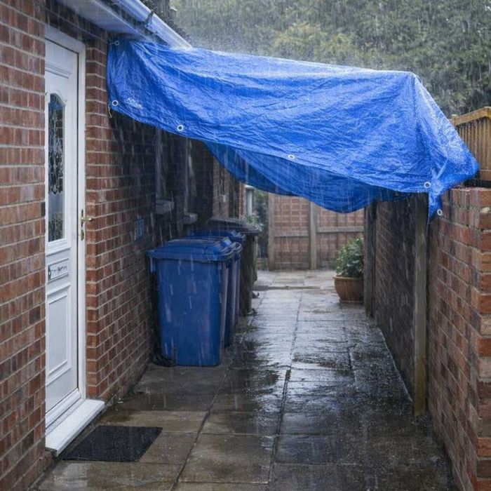 Lona Toldo de proteção impermeável Cobertura com ilhoses