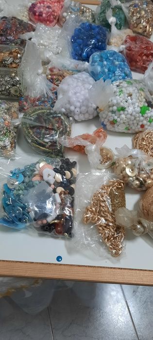 Lote acessorios para bijuteria