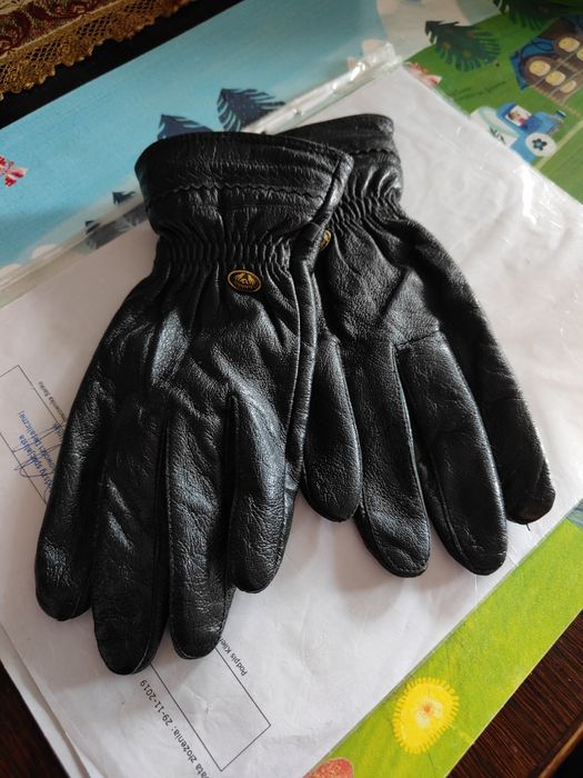 Rękawiczki damskie skórzane M