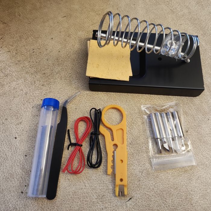 Паяльний набір Alloid, 15 предметів, 60 Вт.