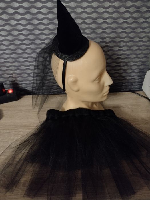 Zestaw czarownica spódnica i opaska