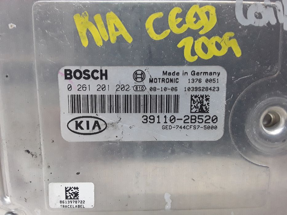 Centralina do Motor - KIA CEED Hatchback (ED) | 06 - 12