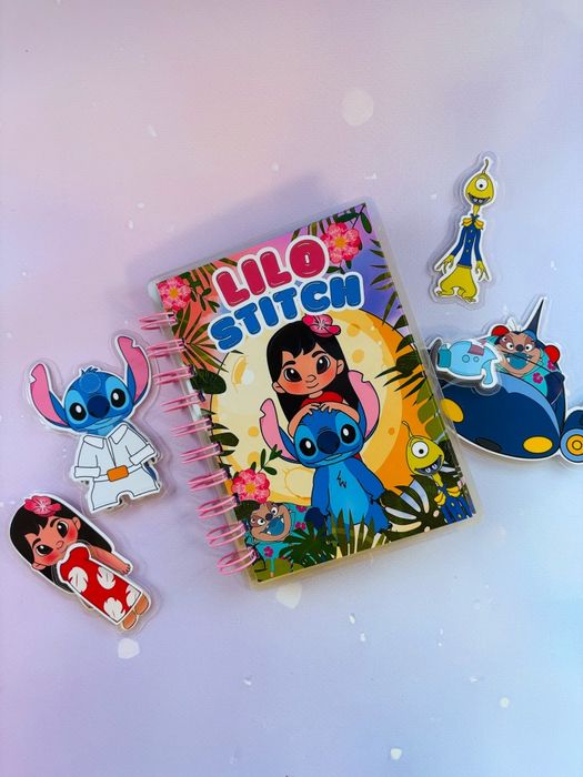 Lilo i Stitch książeczka z elementami na rzepy