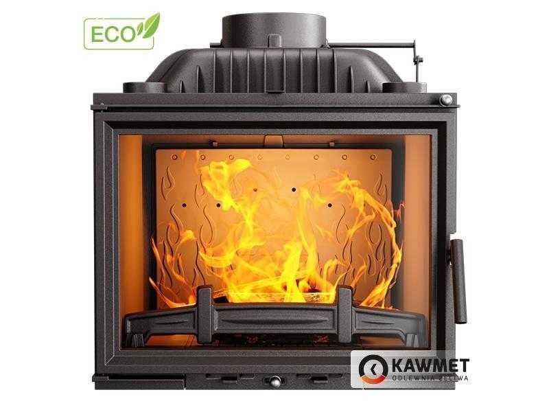 Kominek żeliwny do zabudowy na drewno KAWMET W17 (12,3 kW)
