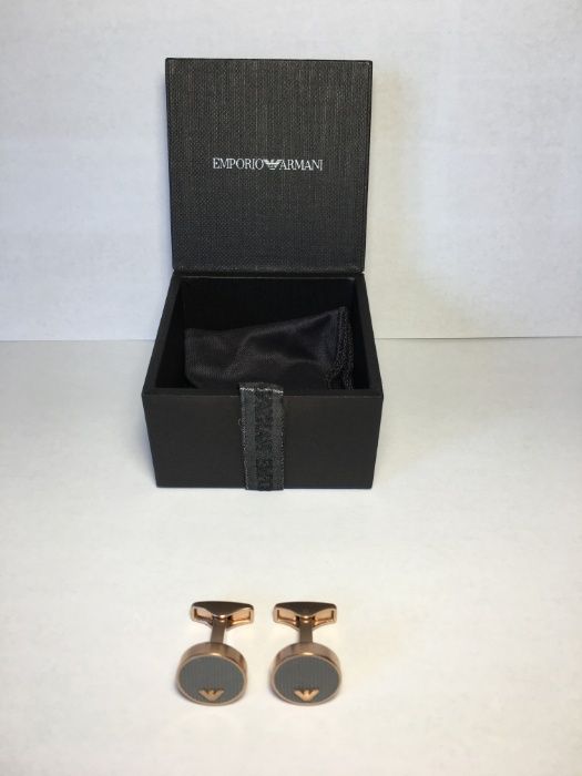 Spinki do mankietów EMPORIO ARMANI - na prezent!