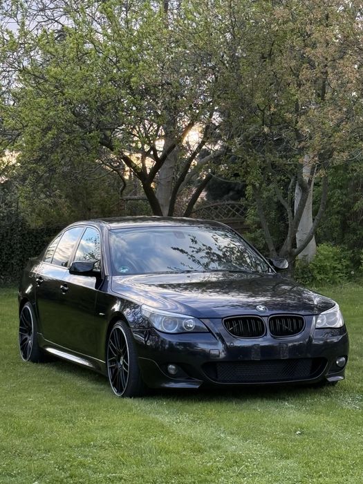 bmw e60 530d oryginalny m-pakiet sedan m57 automat bardzo bogato wyposażona super stan