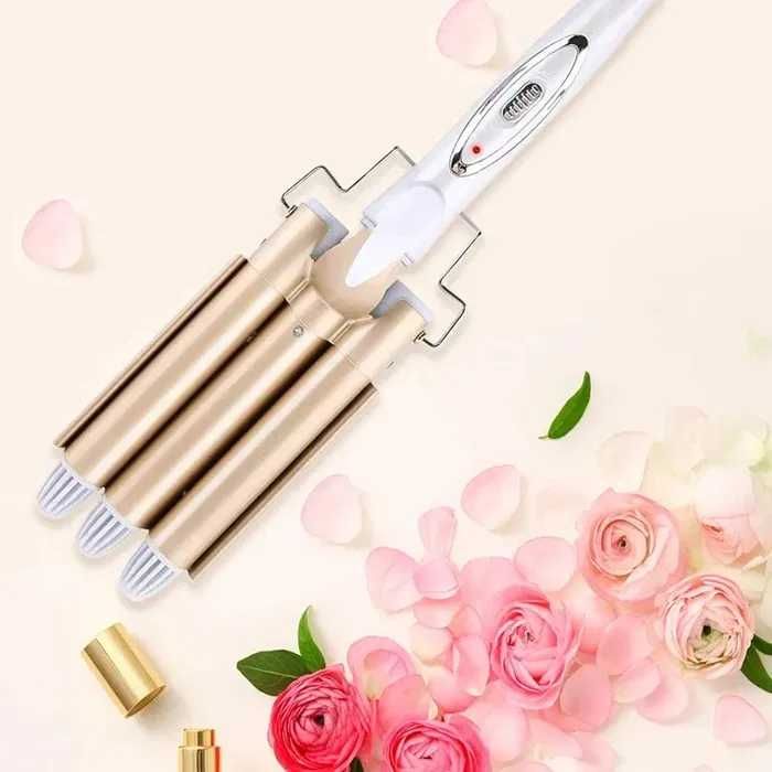 Lokówka karbownica ceramiczna potrójna