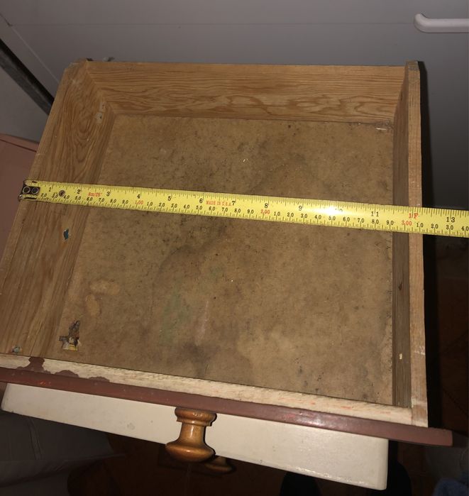 Movel gavetas vintage castanho