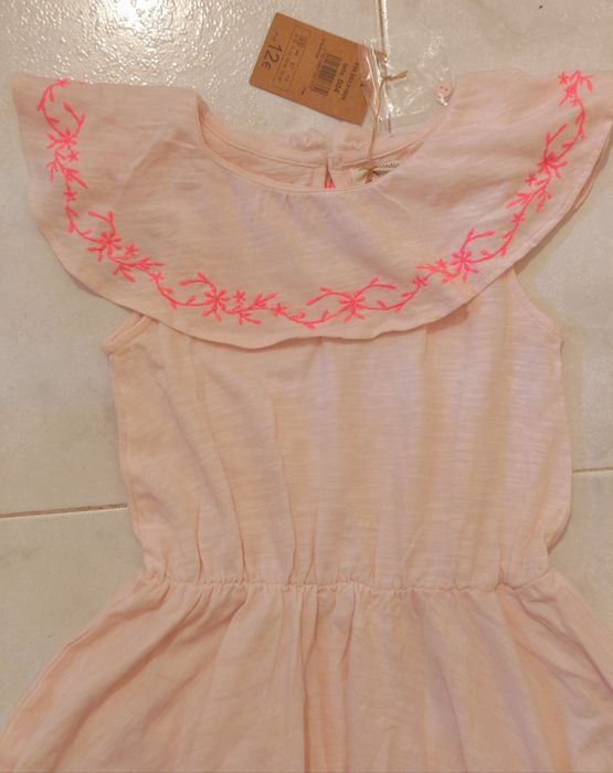 Vestido Coral Claro Novo da Unit Kids