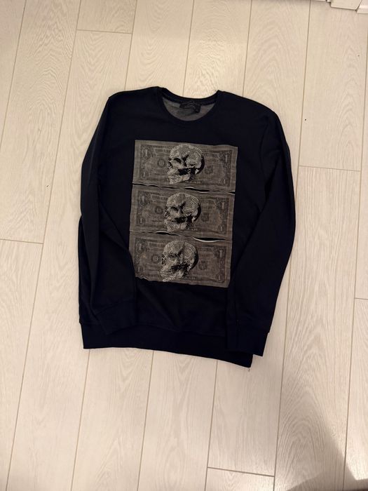 Кофта лонгслив philipp plein