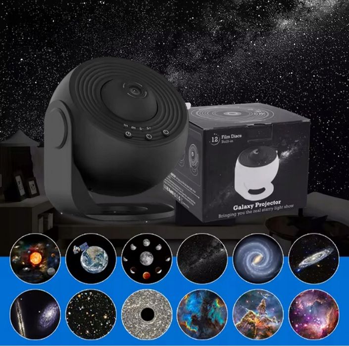 Rzutnik projektor nocnego gwieździstego nieba