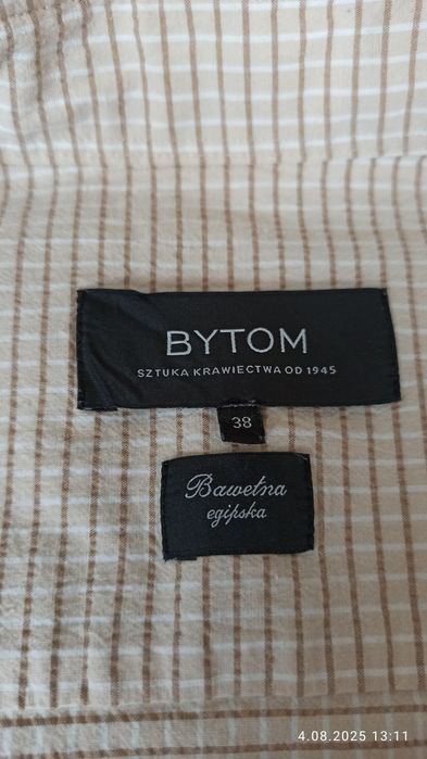 Koszula męska młodzieżowa  Bytom r 38