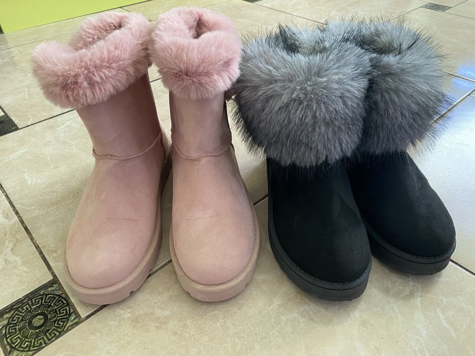 Ugg 40 р. Уггі. Чорні та рожеві