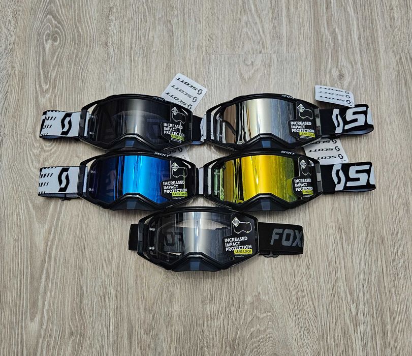 Мотоокуляри мотоочки SCOTT 100% кросові окуляри кроссовые очки ендуро
