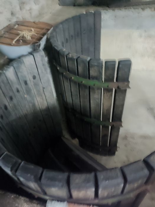 Prensa manual em bom estado