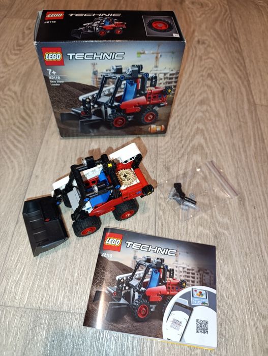 Конструктор Lego Technic 42116 Міні-навантажувач, 140 деталей