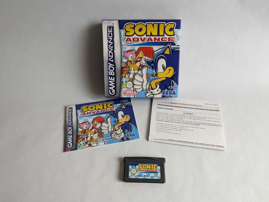 Sonic Advance ORIGINAL Completo - Gameboy Advance