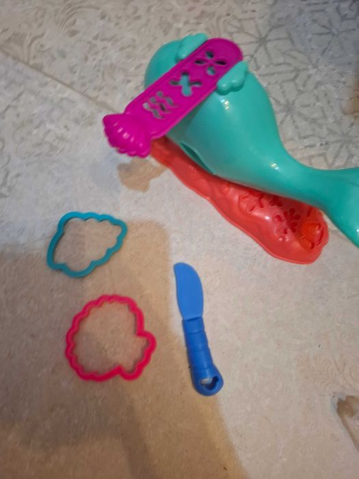 Play doh wieloryb