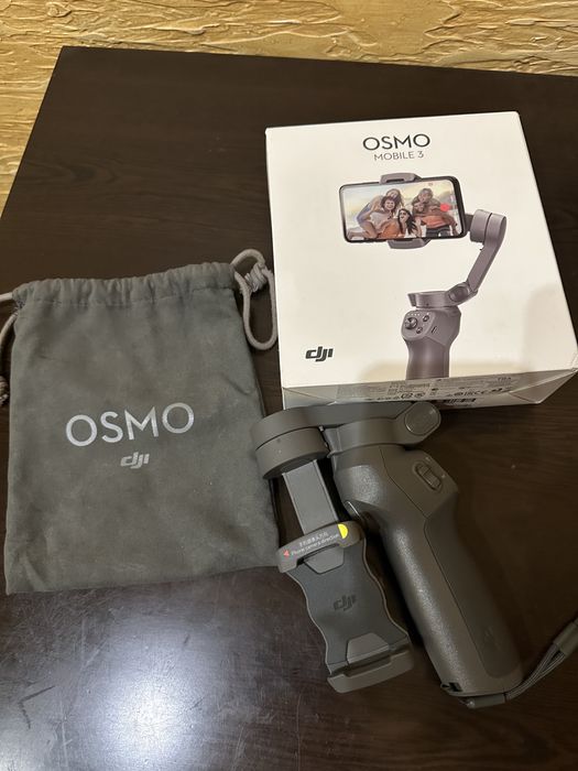 DJI Osmo mobile 3 - стадикам для телефона