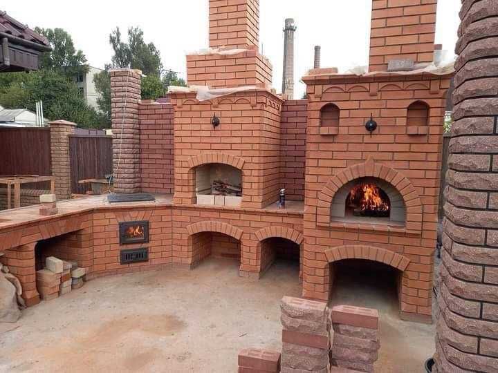 Кладка,кирпича,камня, газобетот