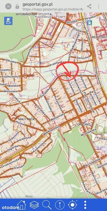 Działka  ROD Gdynia Orlowo