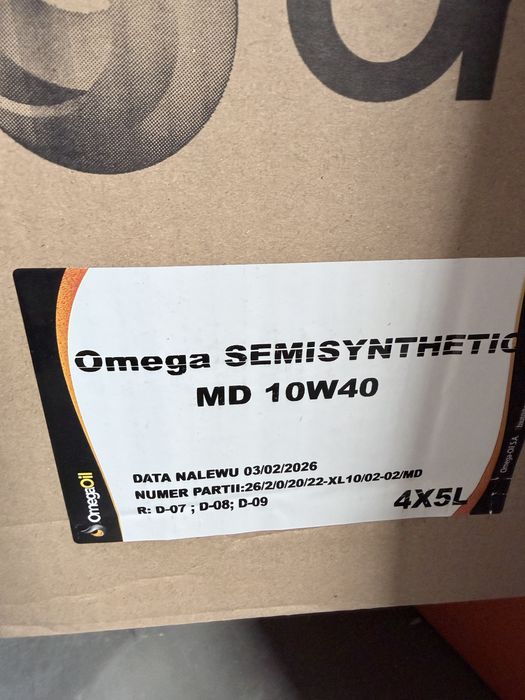 Olej Omega Oil 5W40 10W40 5l