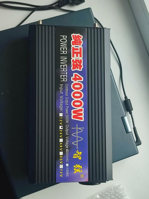 Синусний Інвертор перетворювач 4000W