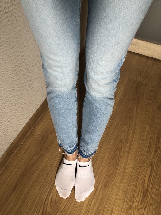 Nowe dzinsy Levis 501 skinny S Niebieskie