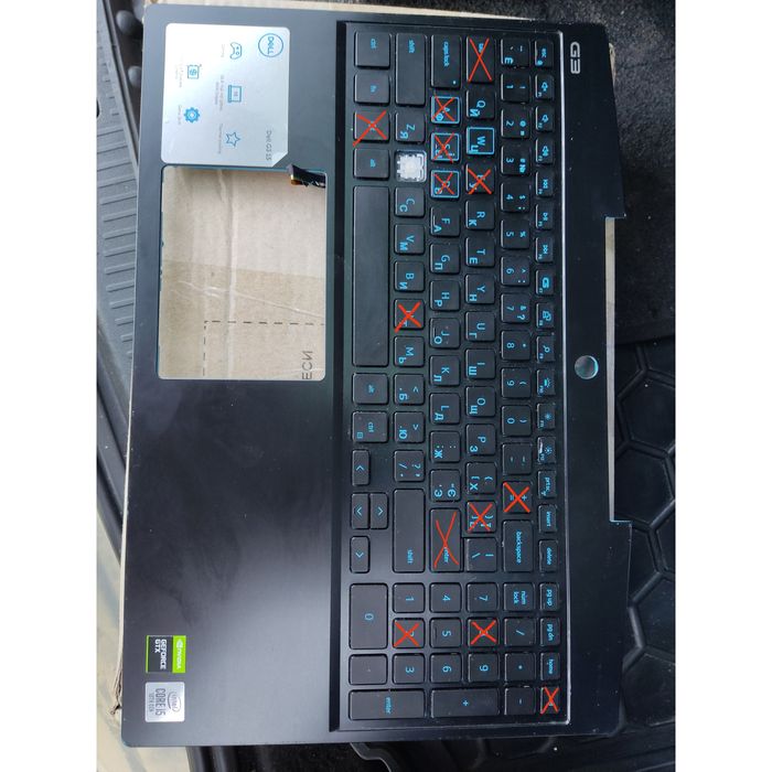 Клавіші, кнопки Dell Inspiron 15 g3, g5, g7