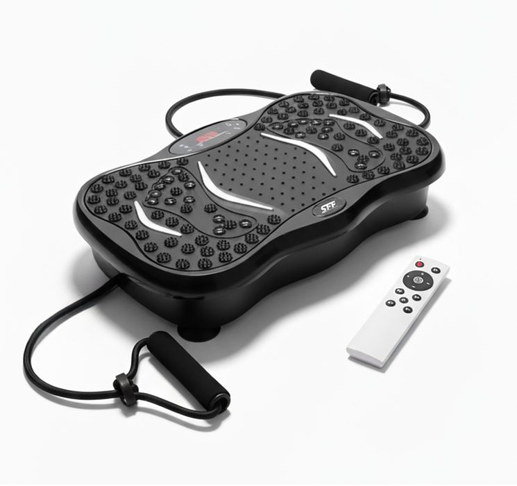 Вібраційна степ- платформа з експандерами / Віброплатформа SLIMS MASSAGER