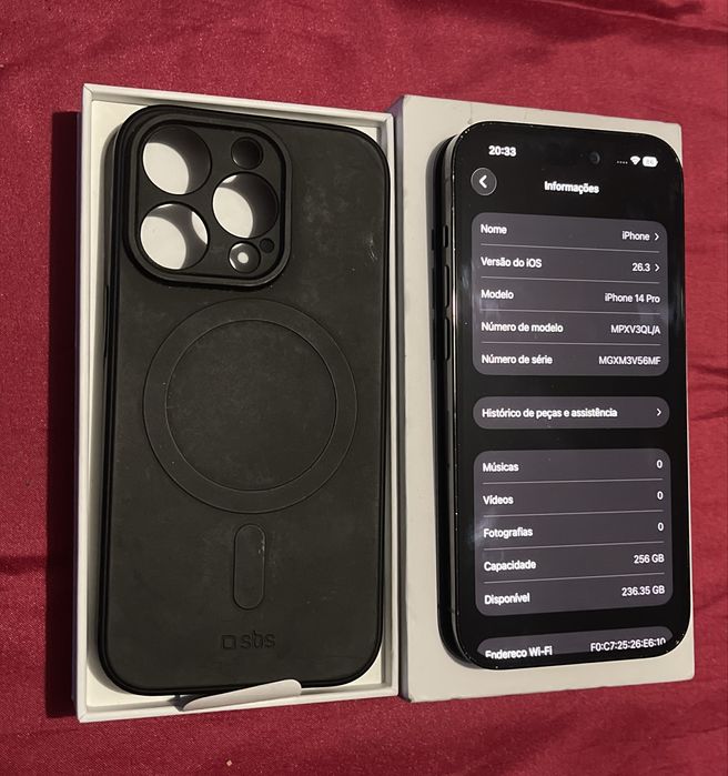 iPhone 14 Pro 256Gb Preto