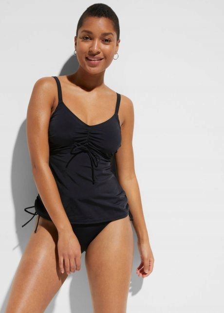B.P.C top tankini czarny na fiszbinach 40 (80C).