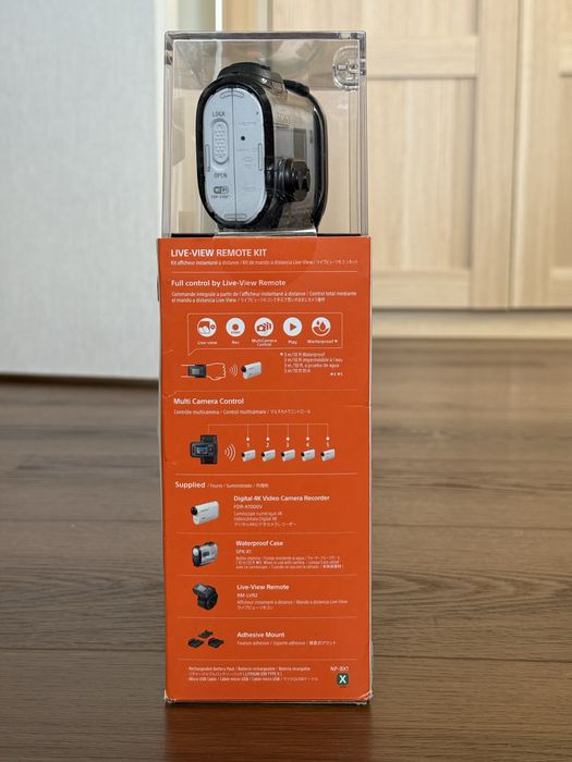 Sony Action Cam FDR X1000VR 4K + kompletny zestaw Live View Remote