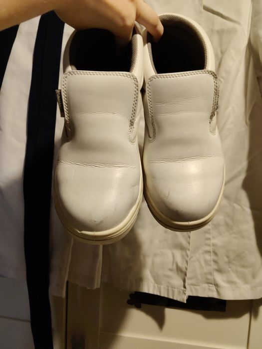 Strój kucharski + buty ochronne