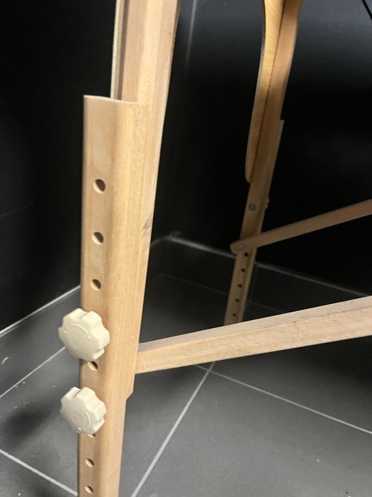 Stół do masażu trzy segmentowy leżanka czarna z możliwosćią regulacji