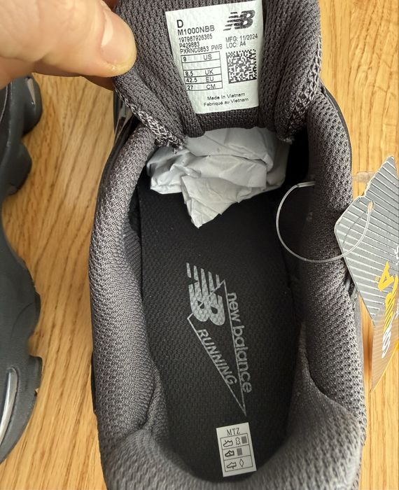 ОРИГІНАЛ 100% New Balance 1000 Cordura | M1000NBB Не промокають 41-44р