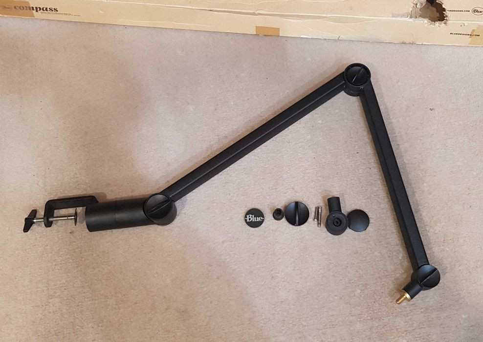 Ramię mikrofonowe Blue Compass Premium Broadcast Boom. SPRAWNY, ale...