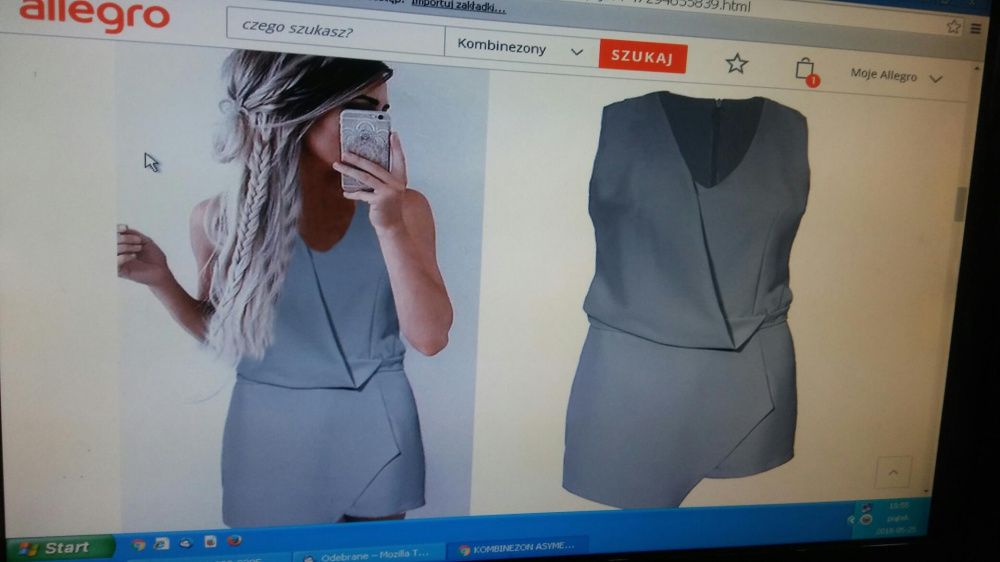 Kombinezon rozmiar xs