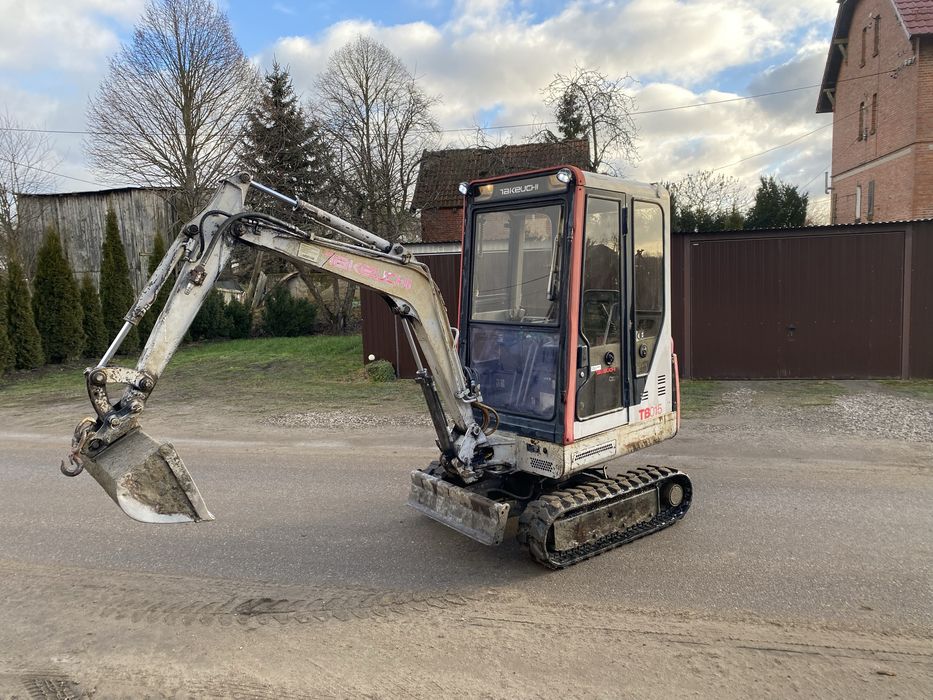 Minikoparka takeuchi TB015