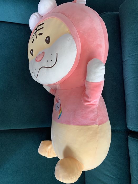 Duży nowy pluszak 70x45 unicorn jednorożec tygrys w stroju jednorożca